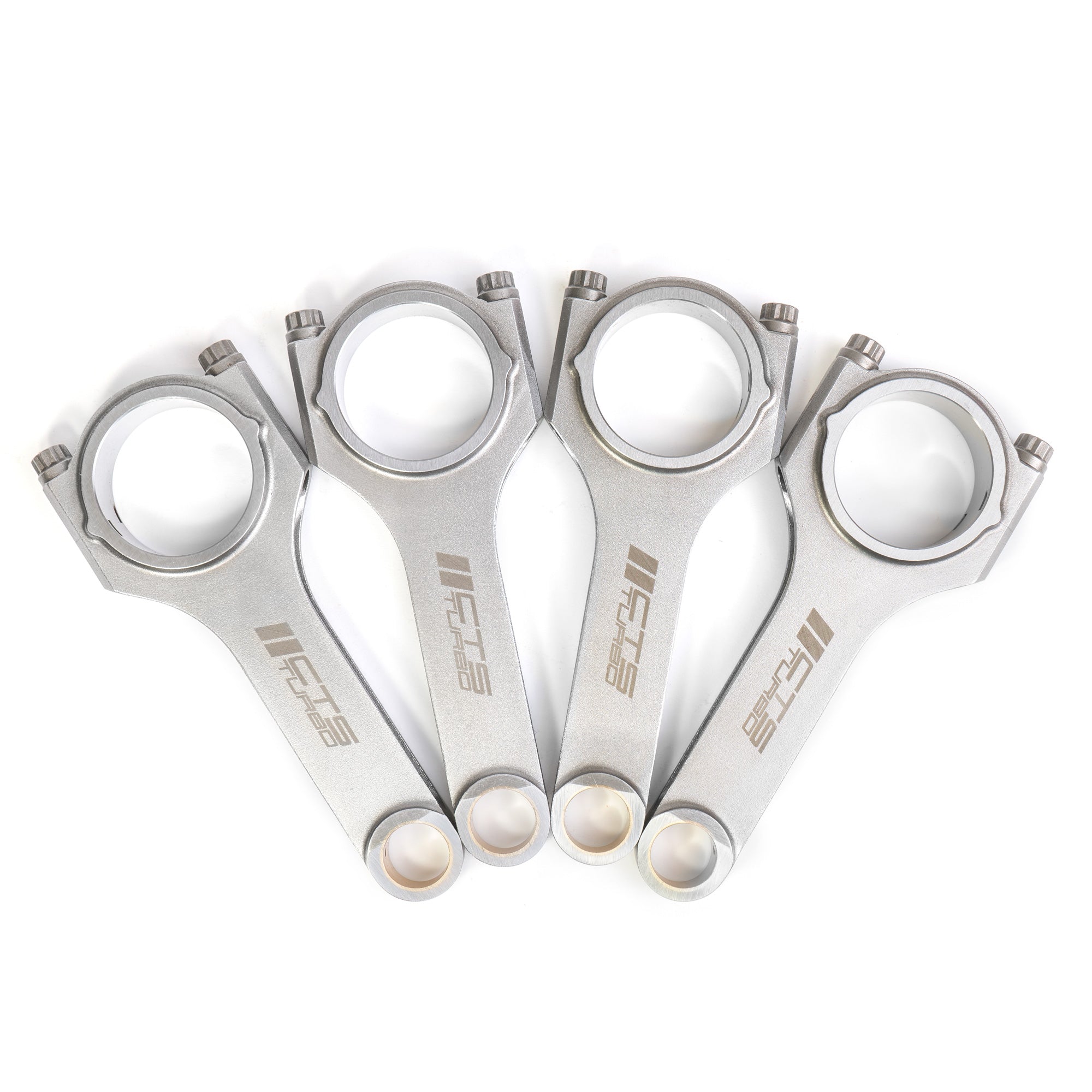 CTS Turbo Connecting Rods VW & Audi 144x21 Tapered Rifle Drilled | Fits MK6/B8 2.0T EA888 Gen 1 & 2 With Stock Pistons