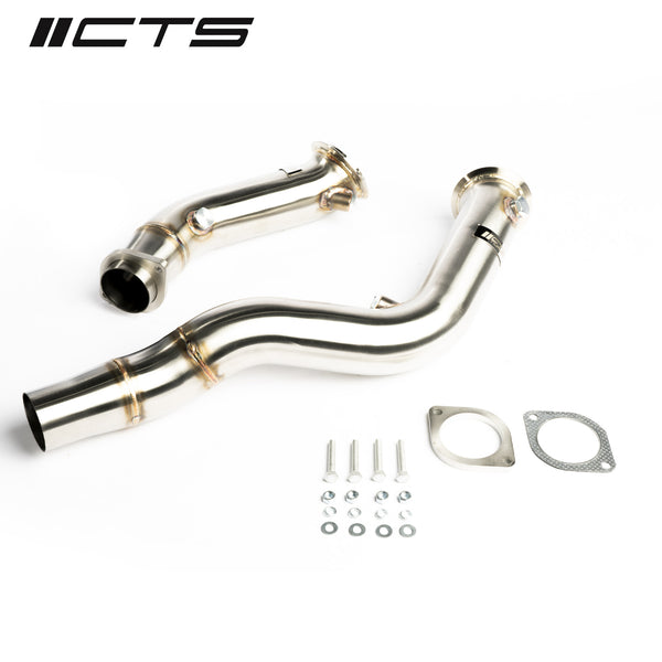 CTS Turbo 3 Stainless Steel Downpipe BMW S55 F80 F82 F87 M3/M4/M2 Competition