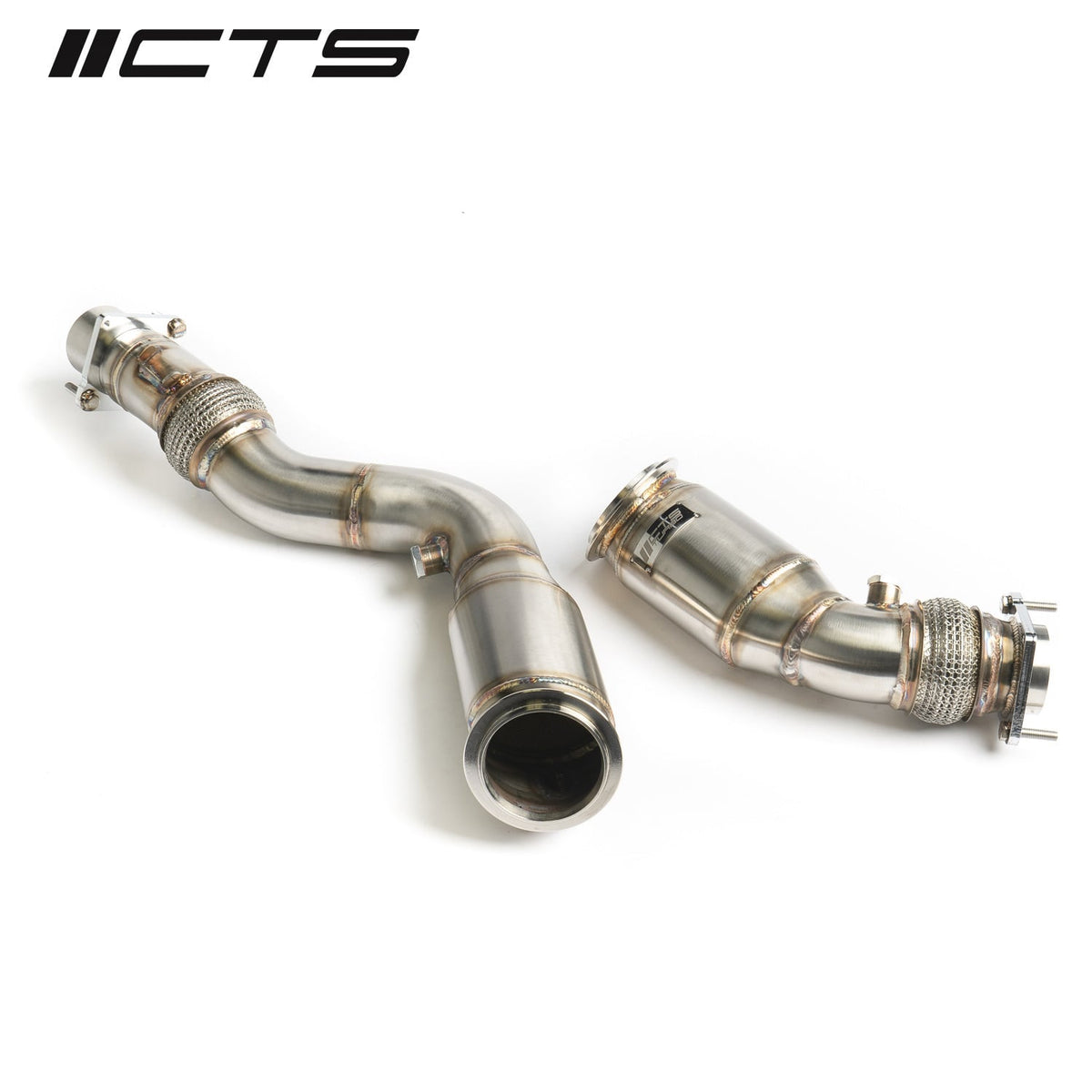 CTS Turbo 3 Stainless Steel High Flow CATS BMW S55 F80 F82 F87 M3/M4/M2 Competition UNDISPUTED