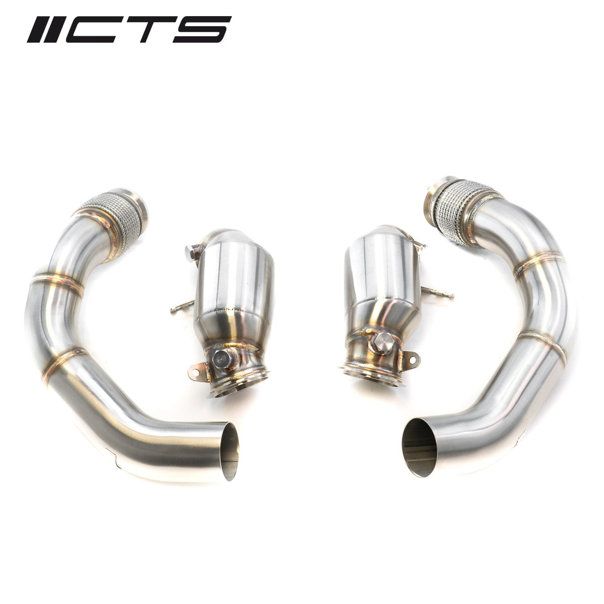 CTS Turbo BMW F90 M5/M5C &amp; BMW G15/G16 M8/M8C RACE DOWNPIPE SET UNDISPUTED