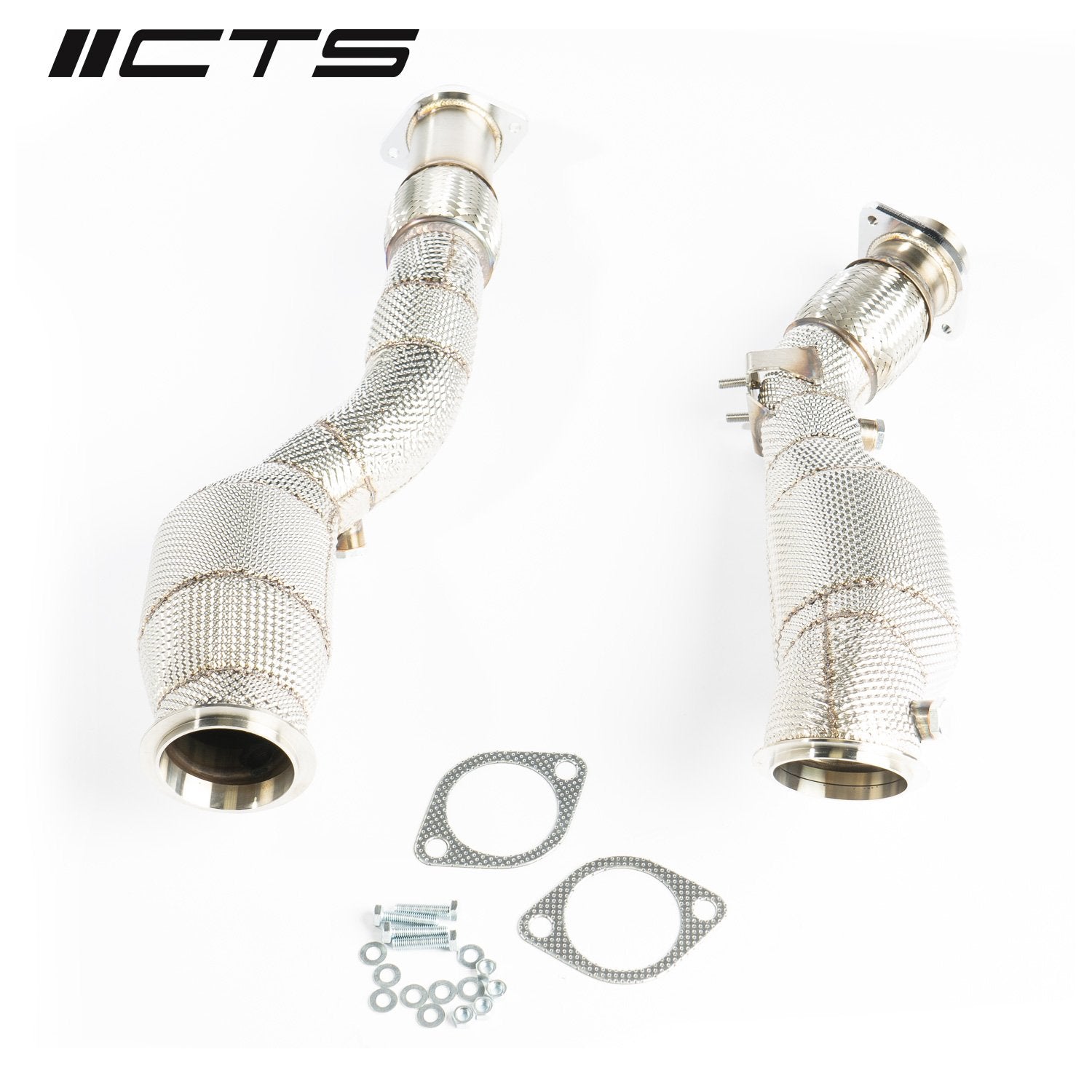 CTS Turbo BMW S58 F97/G01 X3M/X3MC &amp; F98/G02 X4M/X4MC High-Flow CATS