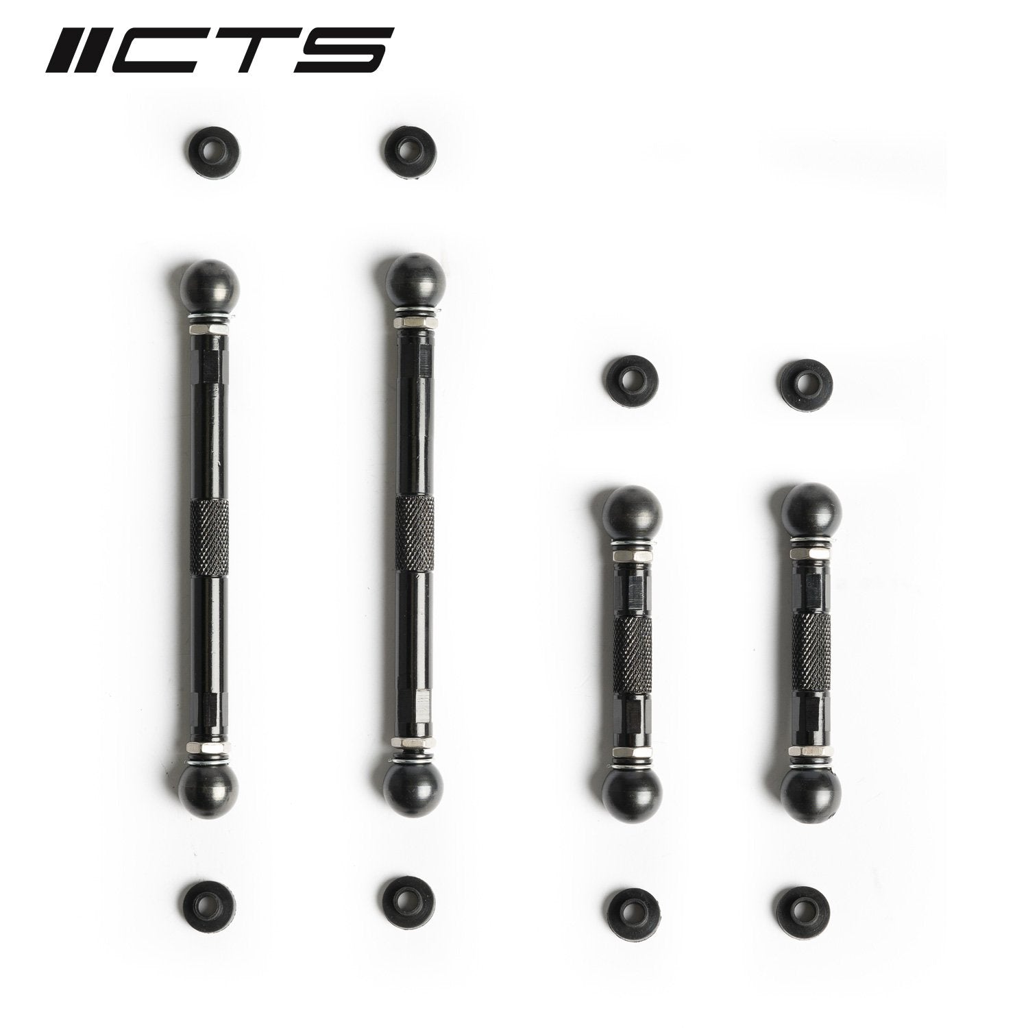 CTS Turbo Adjustable Lowering Links AUDI B9 SQ5, 4M Q7/Q8/SQ7/SQ8/RSQ8/E-tron with Air Suspension