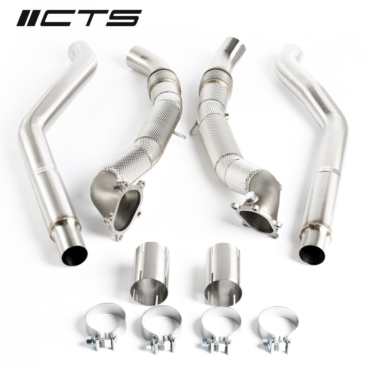 CTS Turbo Audi C7/C7.5 S6/S7/RS7 4.0T Cast Downpipe Race Set