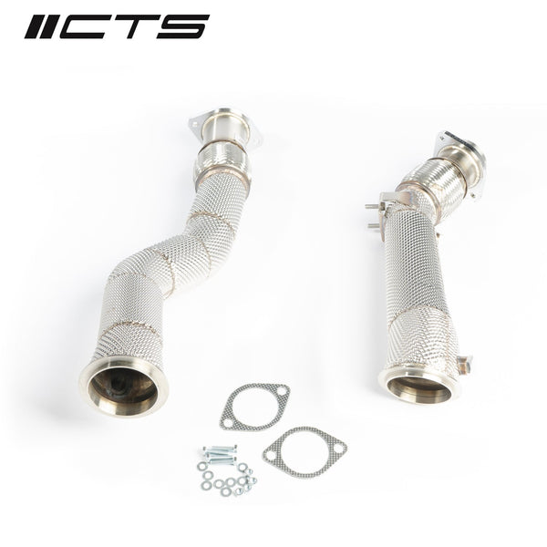 CTS Turbo BMW S58 F97/G01 X3M/X3MC &amp; F98/G02 X4M/X4MC Downpipes
