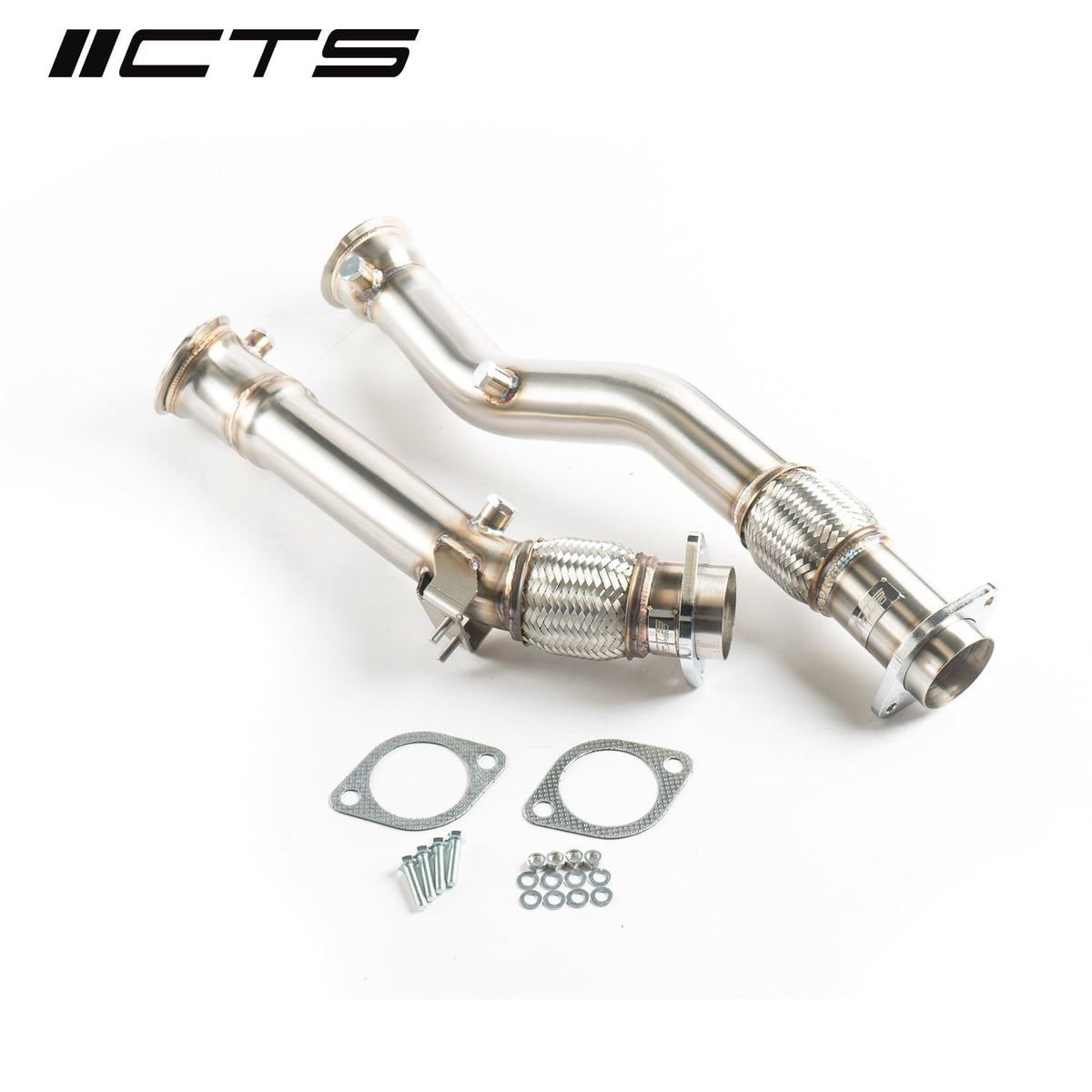 CTS Turbo BMW S58 F97/G01 X3M/X3MC & F98/G02 X4M/X4MC Downpipes Without Heat Wrap UNDISPUTED