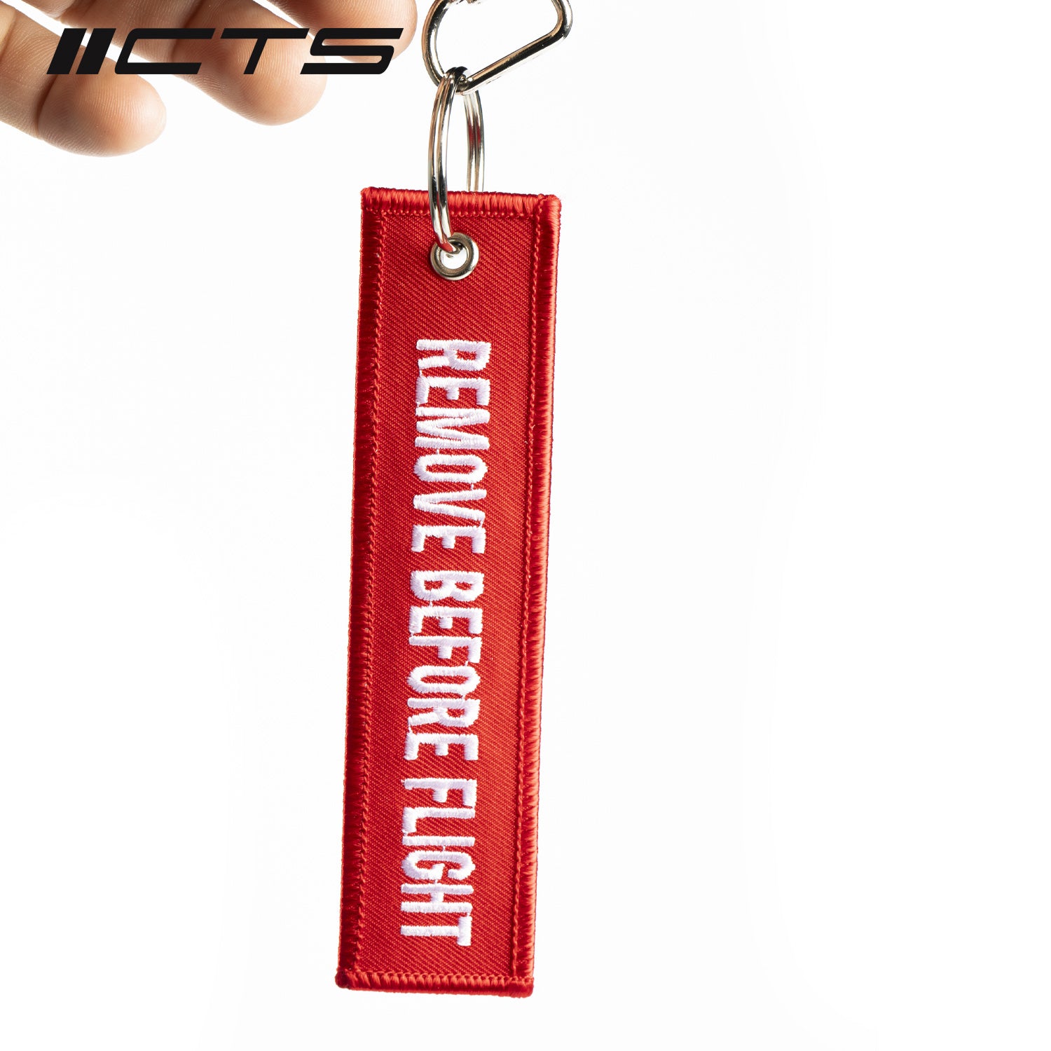 CTS Turbo Flight Tag - "Remove Before Flight" - Red