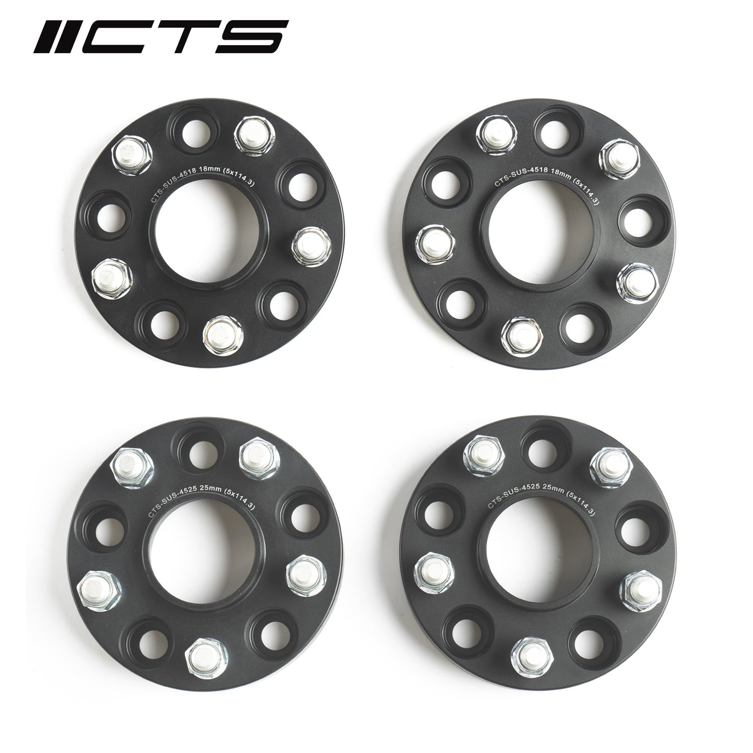 CTS Turbo Tesla Model 3/Model Y Hubcentric Wheel Spacers Flush Kit